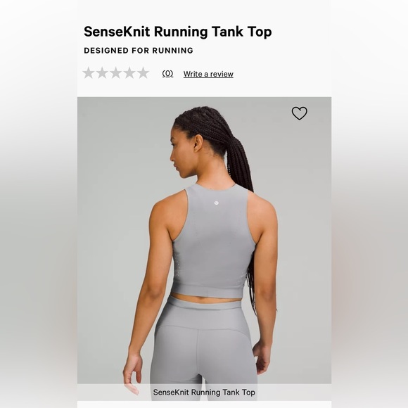 Lululemon sense kit running top - Picture 4 of 5